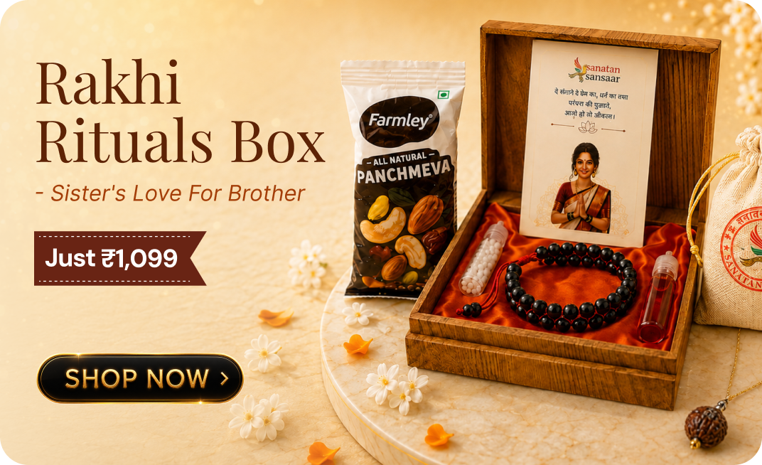 Rakhi Rituals Box — a sister's love for her brother, just ₹1,099